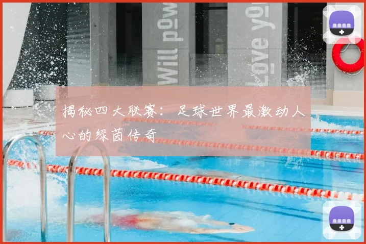 揭秘四大联赛：足球世界最激动人心的绿茵传奇